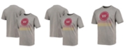 Junk Food Men's Gray Washington Football Team T-shirt